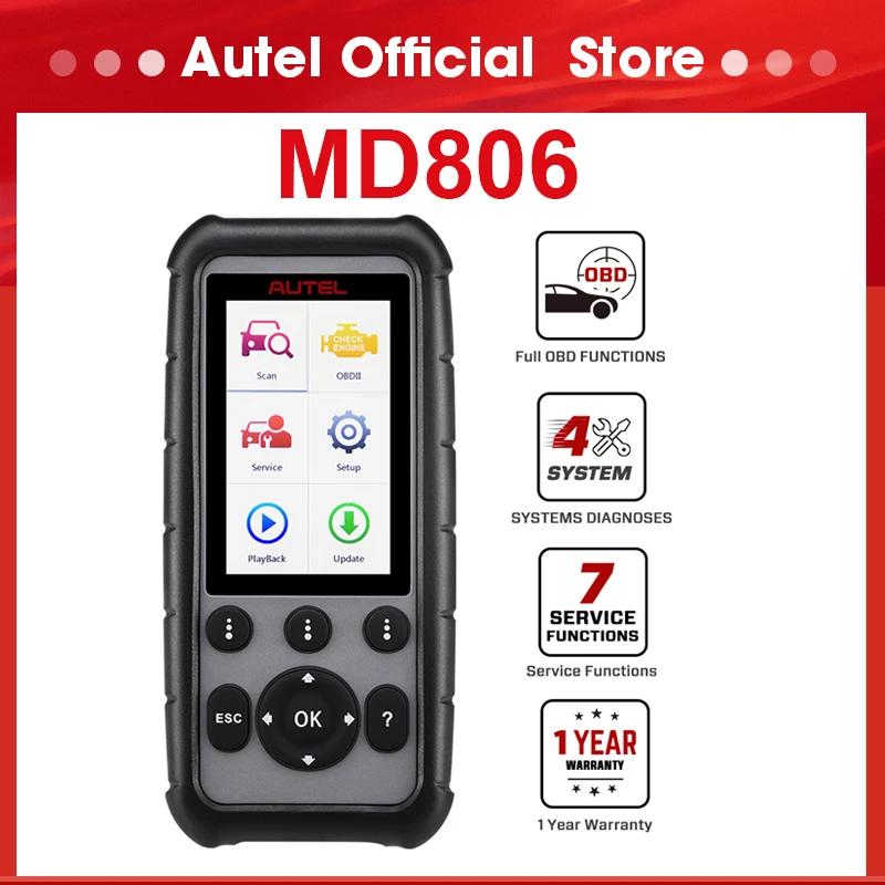 Autel MaxiDiag MD806 OBD2 ĳ, ABS SRS  ӱ, 4  ý  ĵ ,    Ʈ Li